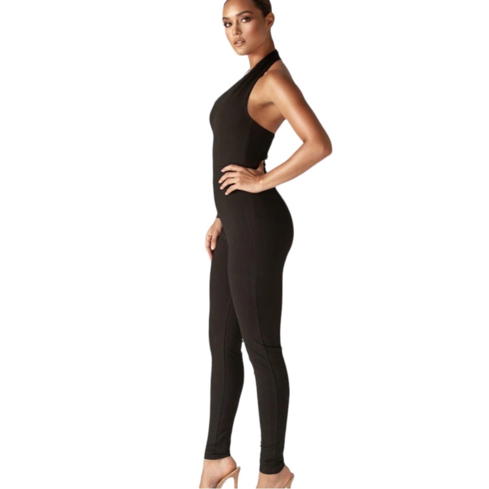 SOLD NWT Alieva DARIYA MODERN JUMPSUIT (BLACK) Size Small - Picture 5 of 13